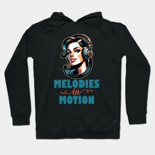 Women Listen to Music Hoodie